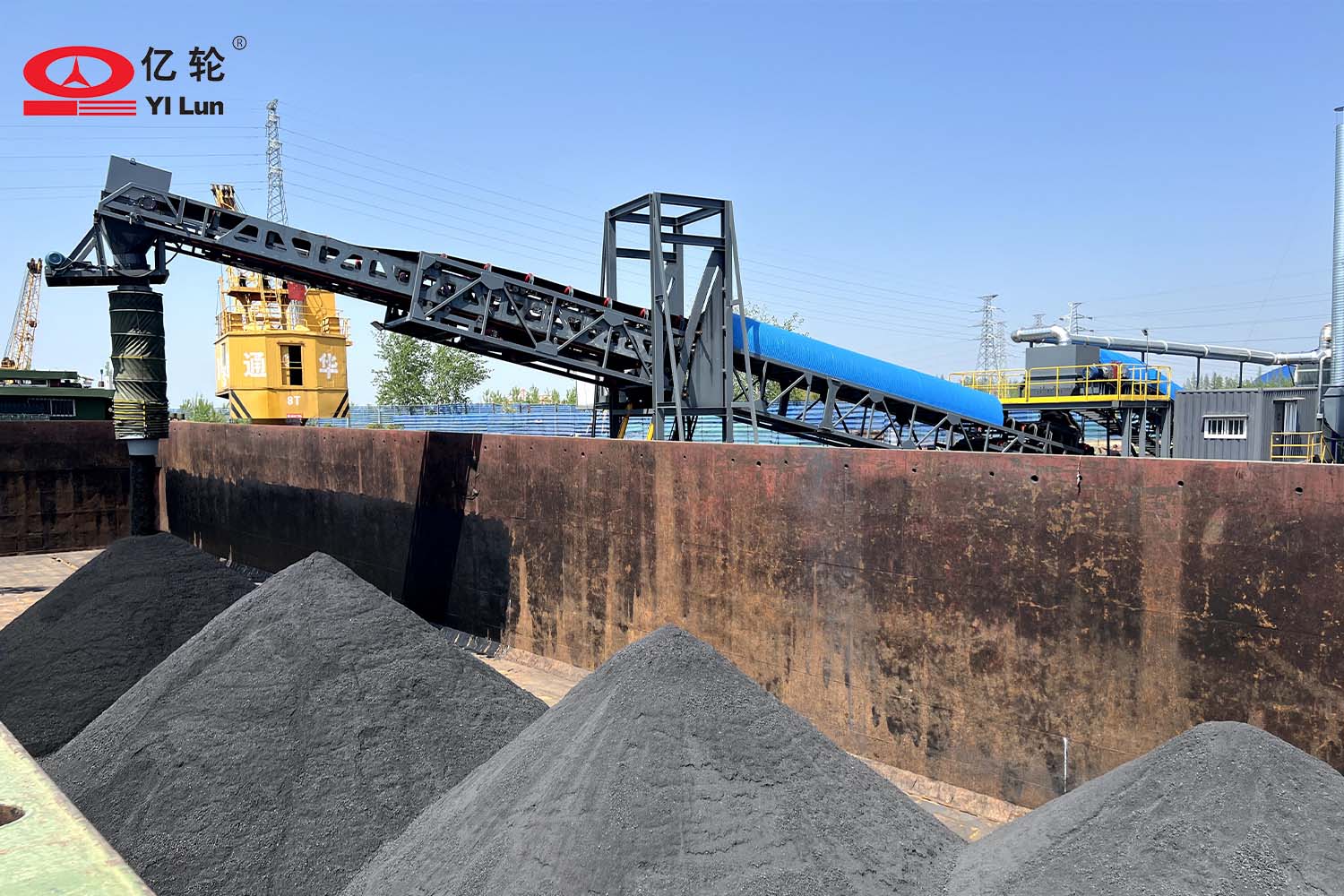 裝船機(jī)項(xiàng)目現(xiàn)場(chǎng)